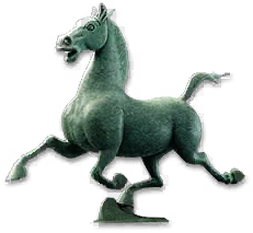 Bronze Running Horse