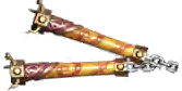 Cloud-Patterned Nunchucks